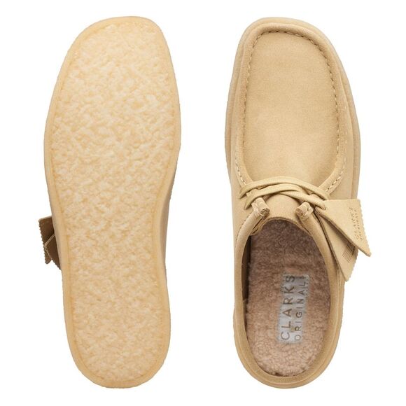 Clarks Mens Wallabee Cup LO Beige Shoes (NWT)